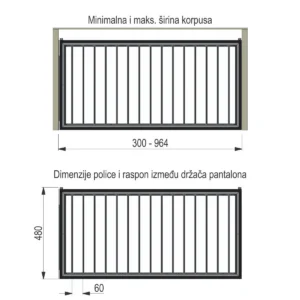 UP Premium polica – Model 1