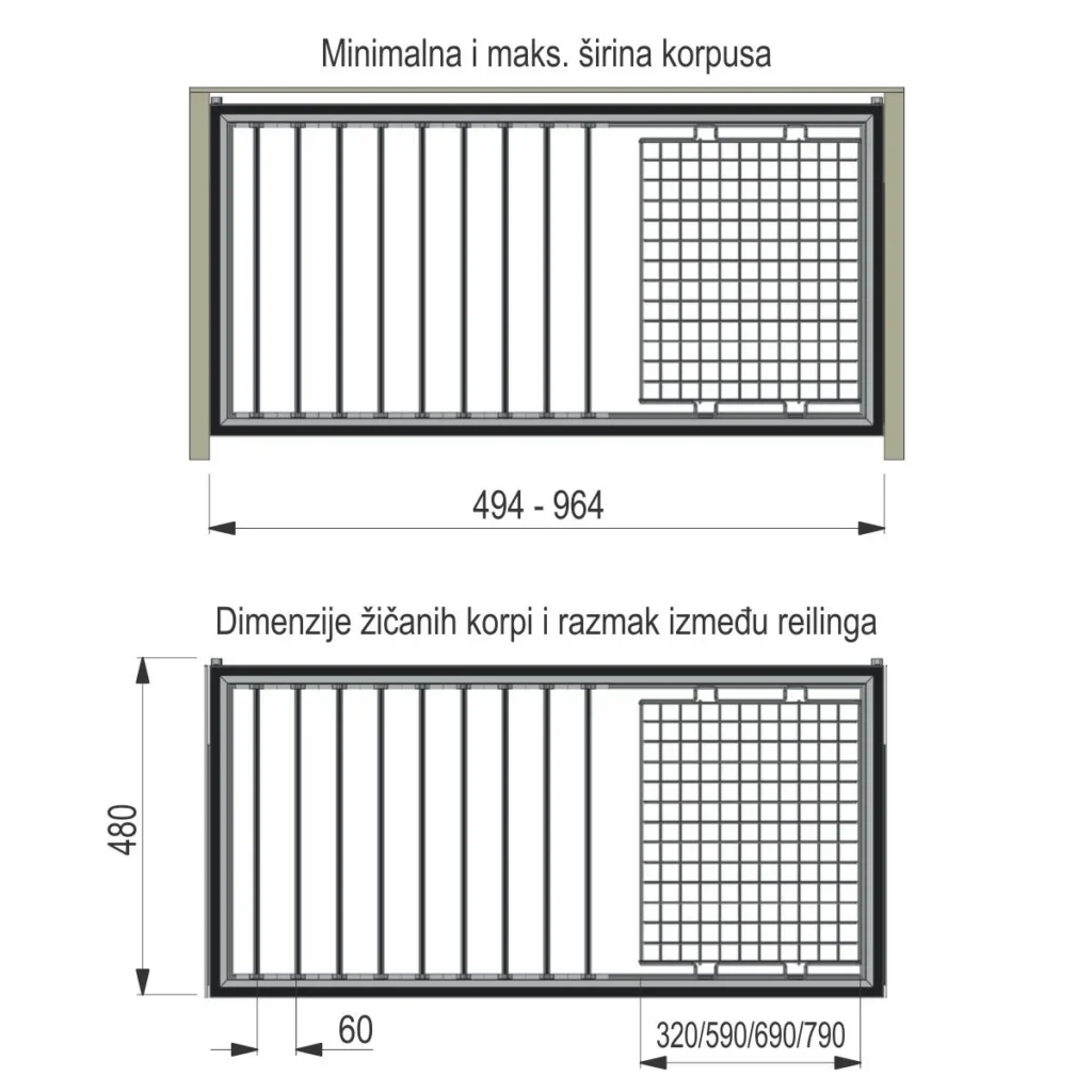 UP Premium polica – Model 2