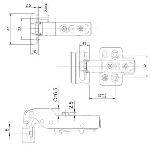 RAM 1007 šarka poluko usp CRNA