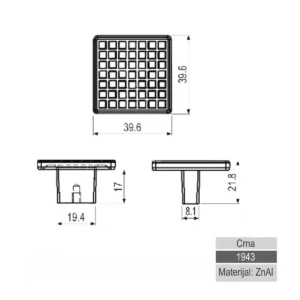 ORN D ruč.DRD crna MT