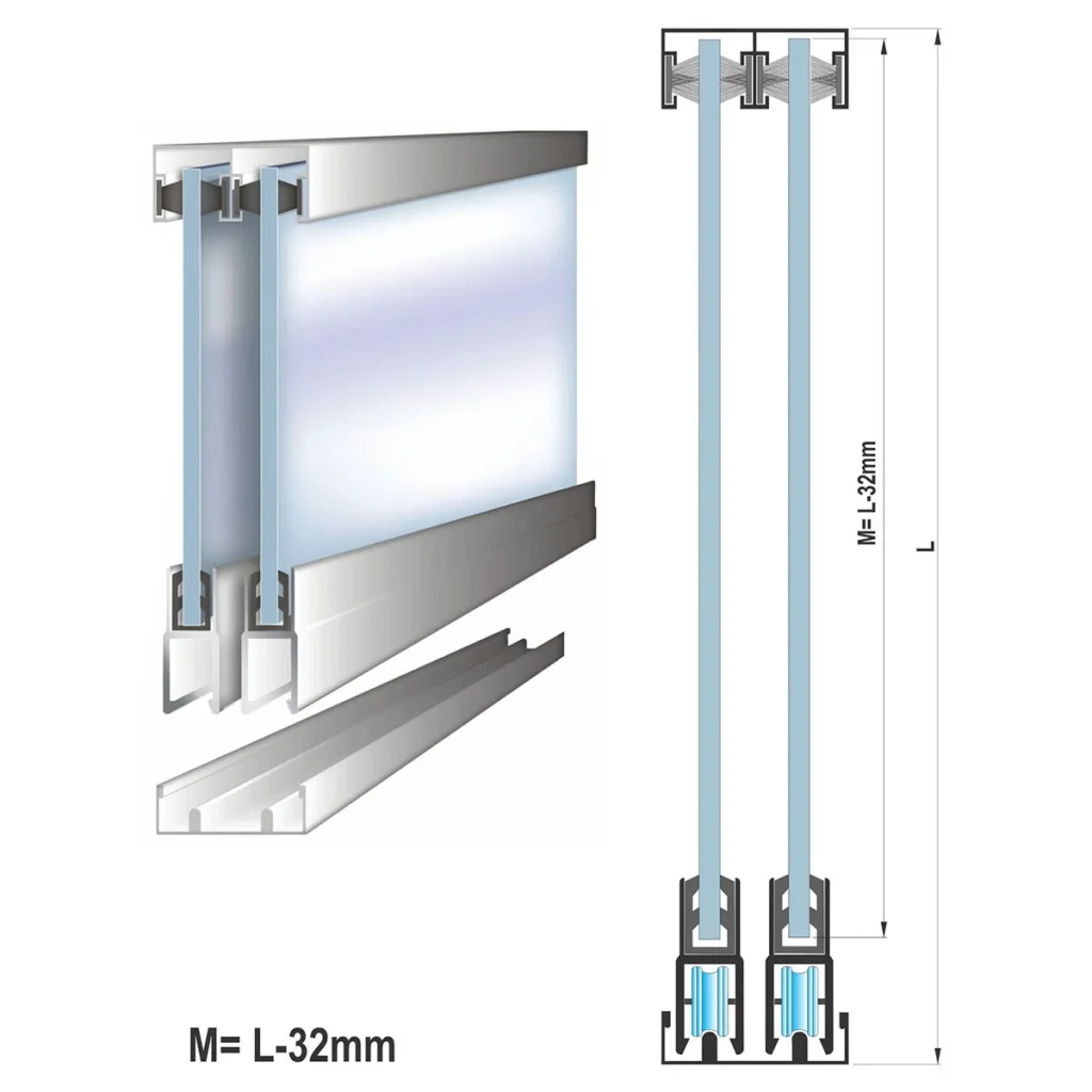 SS 2110 A PVC profil za voðicu