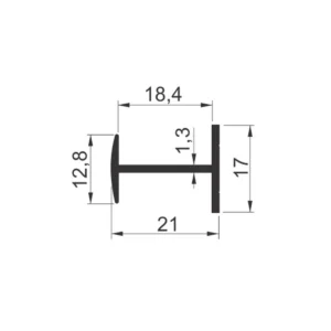 VP 1026-H vezni profil AL SB