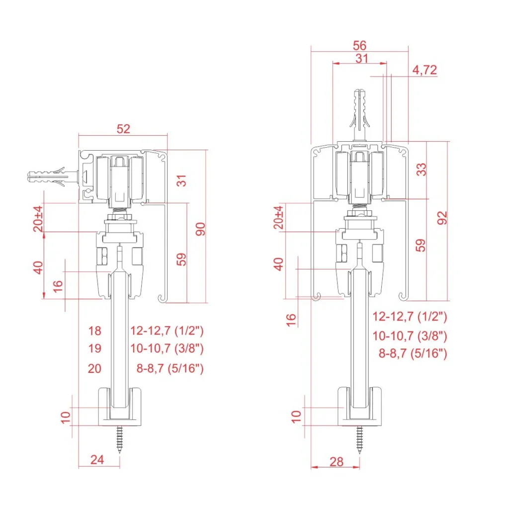 Vetro 40 mehanizam FLUID TS