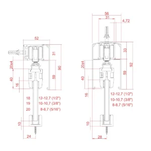Vetro 40 mehanizam FLUID TS