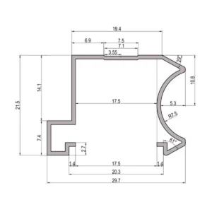 RU 18 rukohvat L=2,7m AL SM