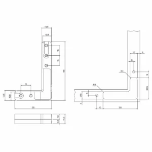 RAM 1010 metalni ugao