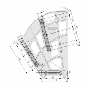 UP nosač za cipele 2r MS
