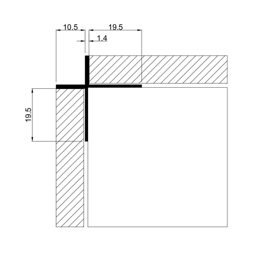 KG Al ger X H=10mm SM