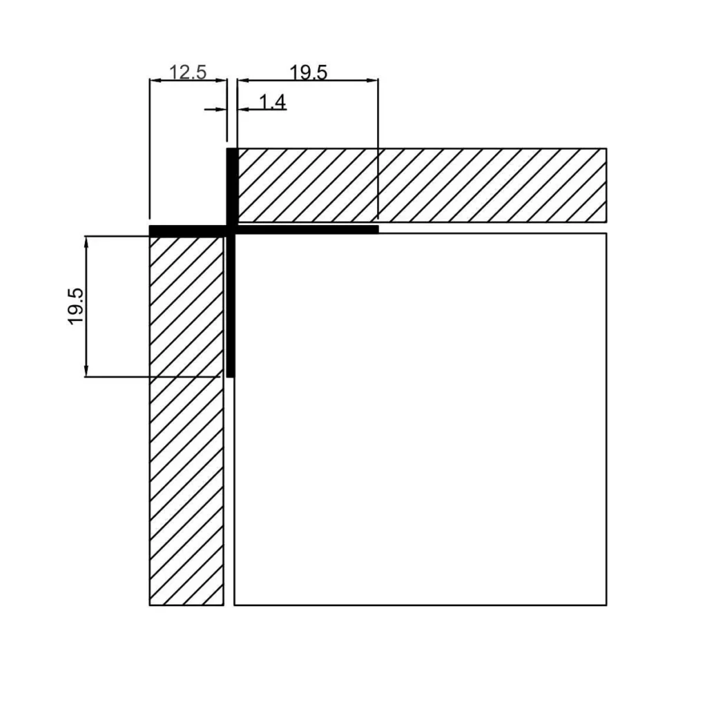 KG Al ger X H=12mm SM