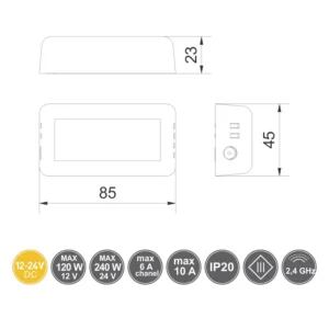 RAS mono kontroler 4 zone GTV