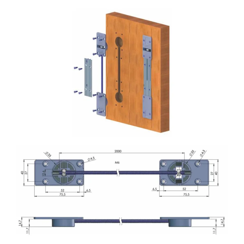 ZAT zatezač za vrata ZT