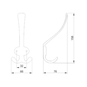 OČ čiviluk WZ-CORUNA crna