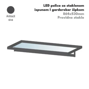 UPGS LED polica sa gard. šip. 864×530 ANT