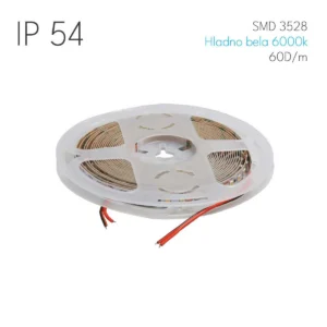 RAS LED traka 3528 W 60D 8mm IP 54
