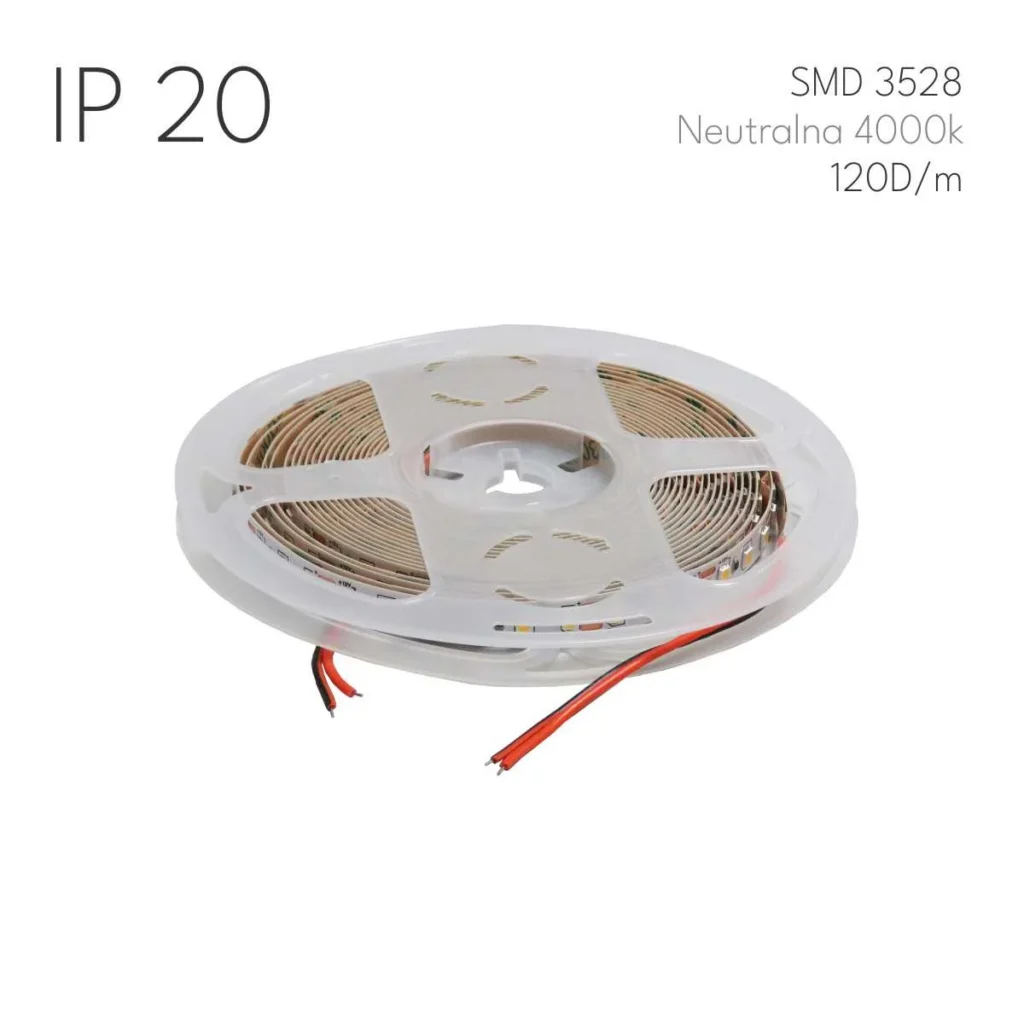 RAS LED traka 3528 NW 120D 8mm IP 20