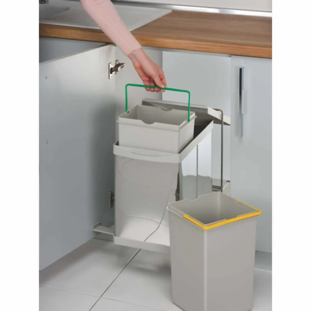 OG korpa za smeće 20l+1l BL