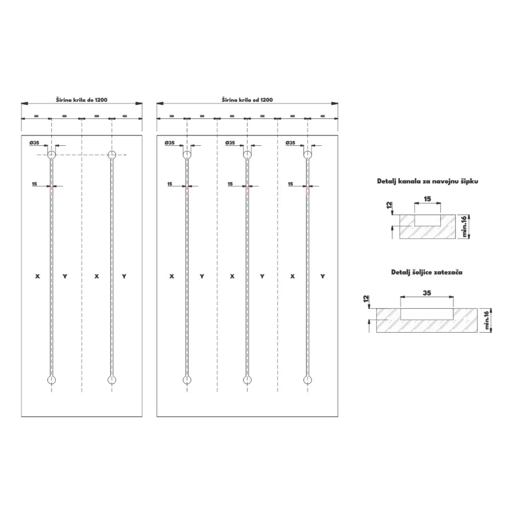 ZAT zatezač za vrata ZT