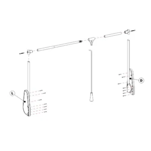 UPP lifter 78-115/15kg bela
