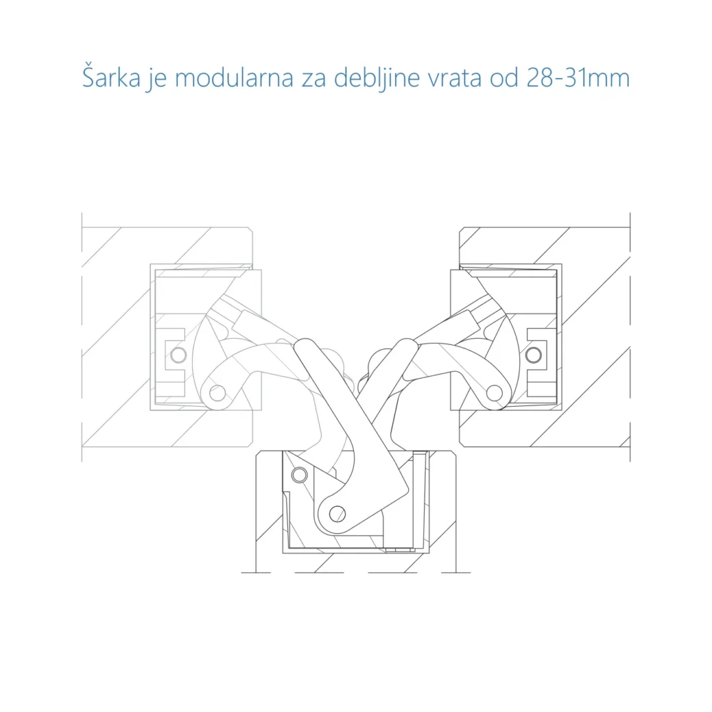 VŠ šarka skrivena MINI 3D SM