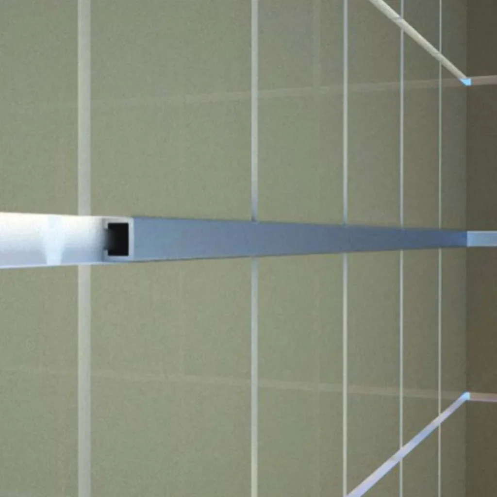 KB INOX bordura S=15mm BRUŠENA