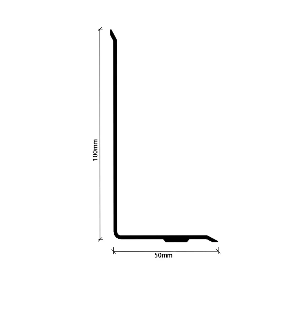 CP 100×50 L al.cokla L=3,0m SM
