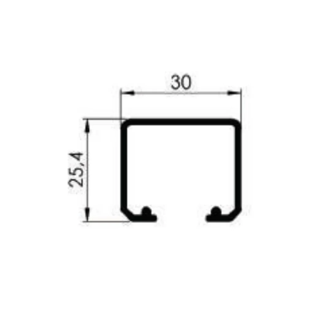 PV MKK-100 g.šina L=2m AL SM