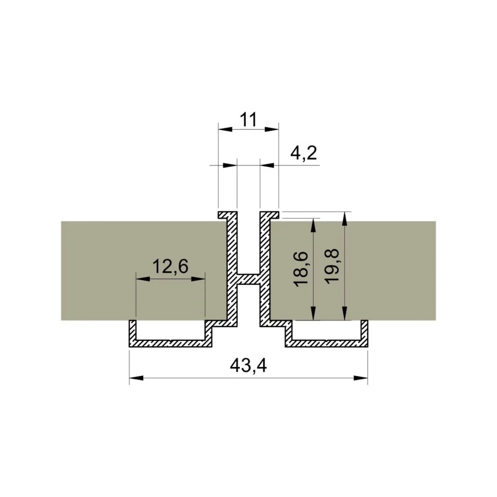 PANO 1068 N profil AL SM