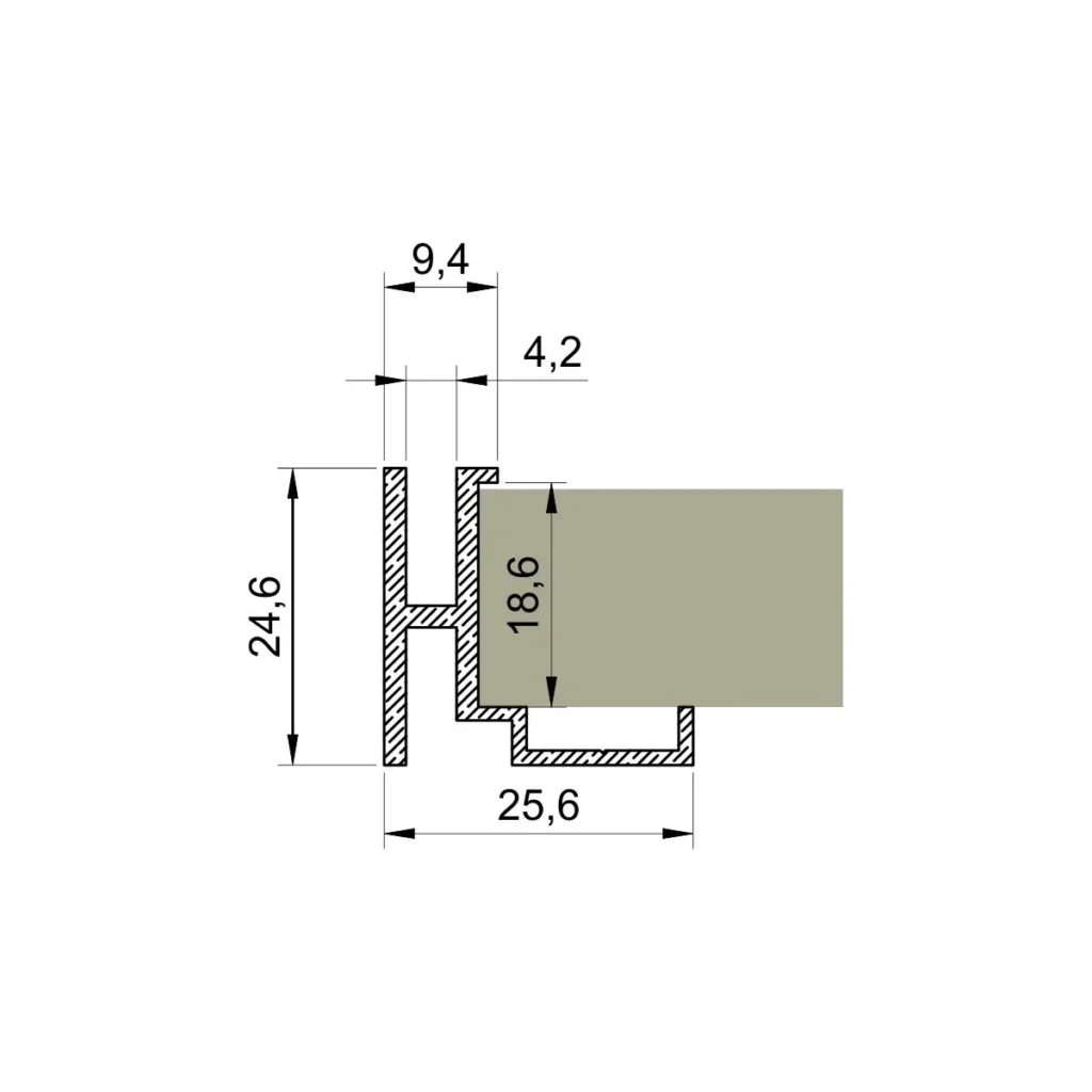 PANO 1068 G profil AL SM