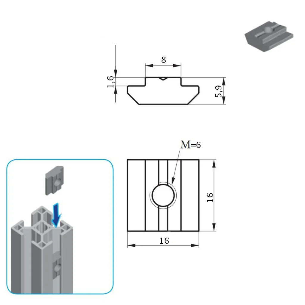 SIGMA matica T M6-30×30