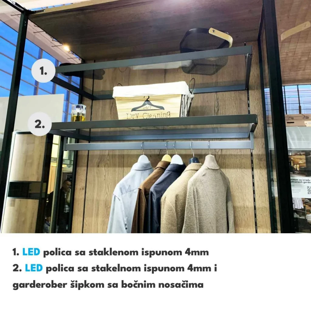 UPGS LED polica sa gard. šip. 664×530 ANT