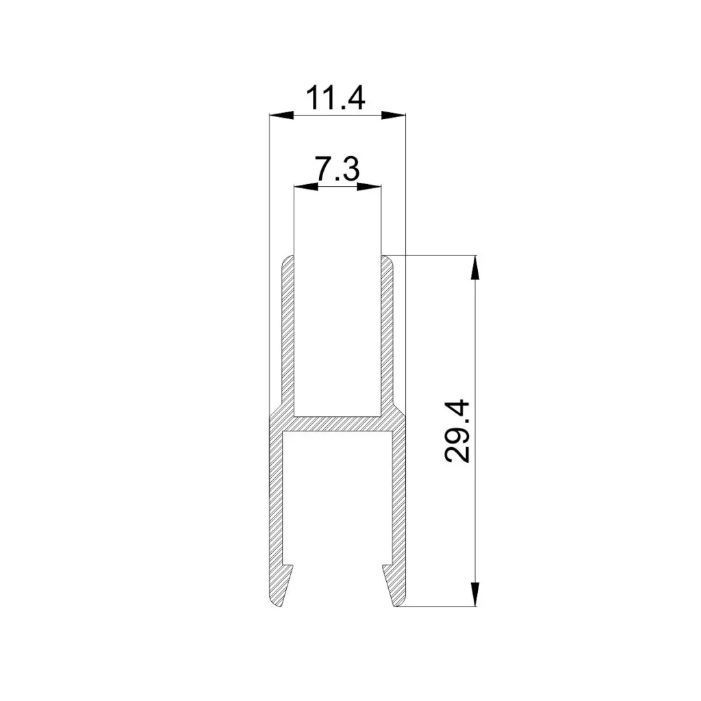 SS 2110 A donja vođica AL SM