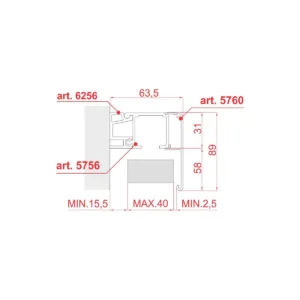 PVD TS-1700 nosač 1710 AL (PVS)