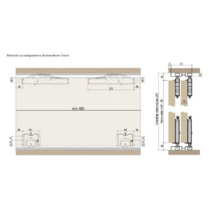 FST meh. za klizna vrata SOFT