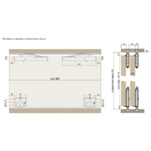 FST meh. za klizna vrata SOFT