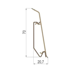 CP EVO PVC 010 cokla-antik hr.