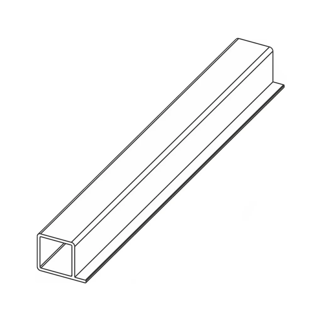 QP 2721 kvadro profil AL CRNA