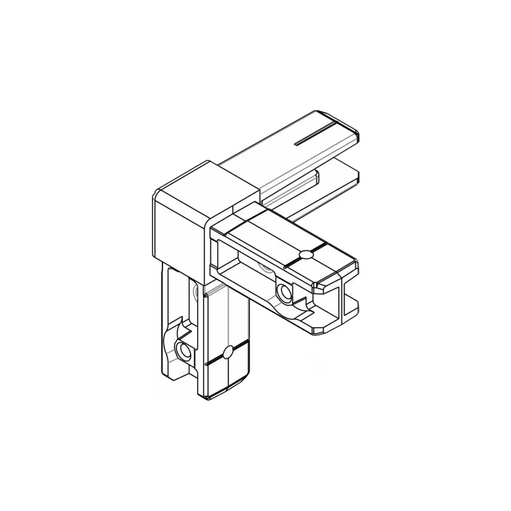 QP met.ugao-3 kr.zavš./N CRNA