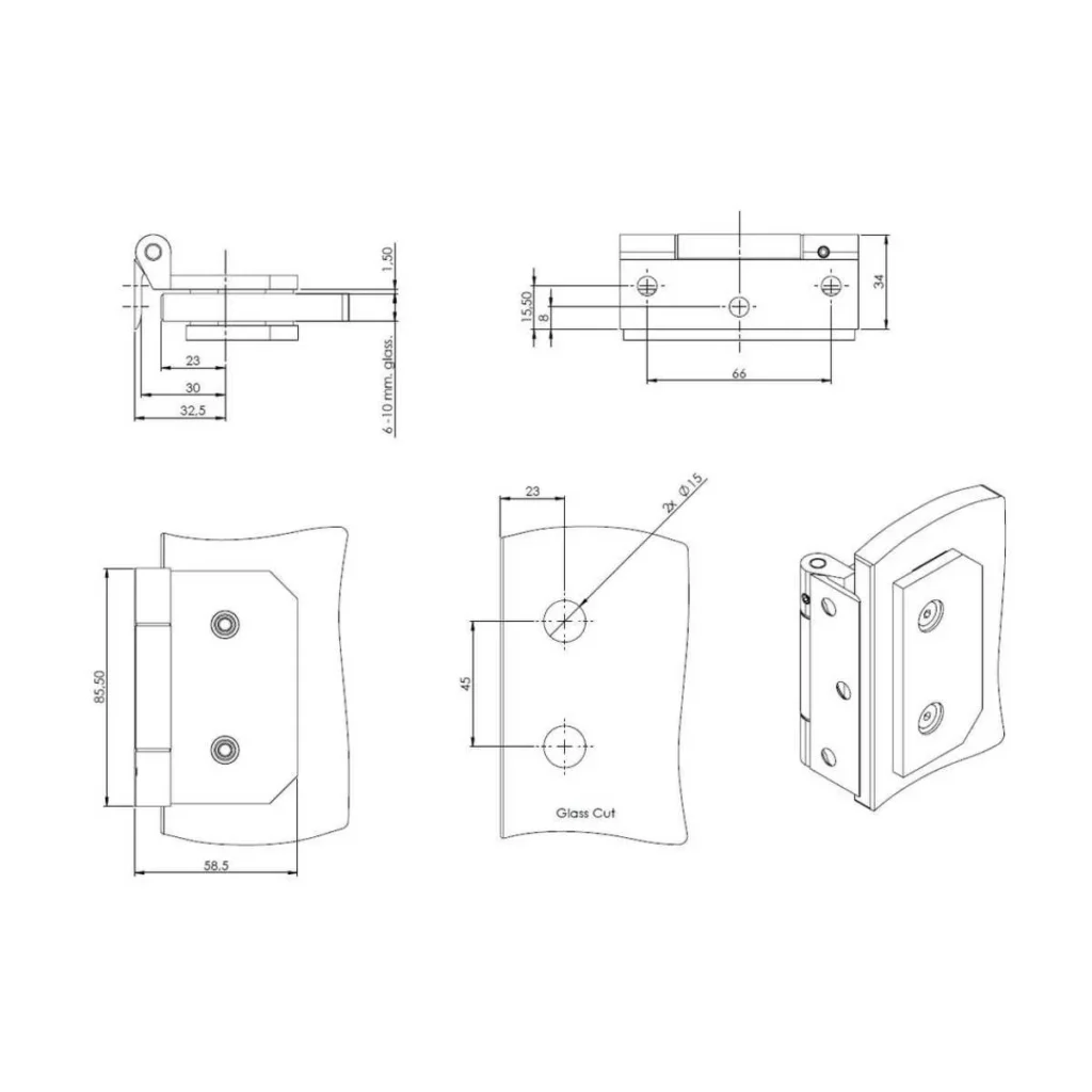 VŠ šarka “RIGA” za staklo SM