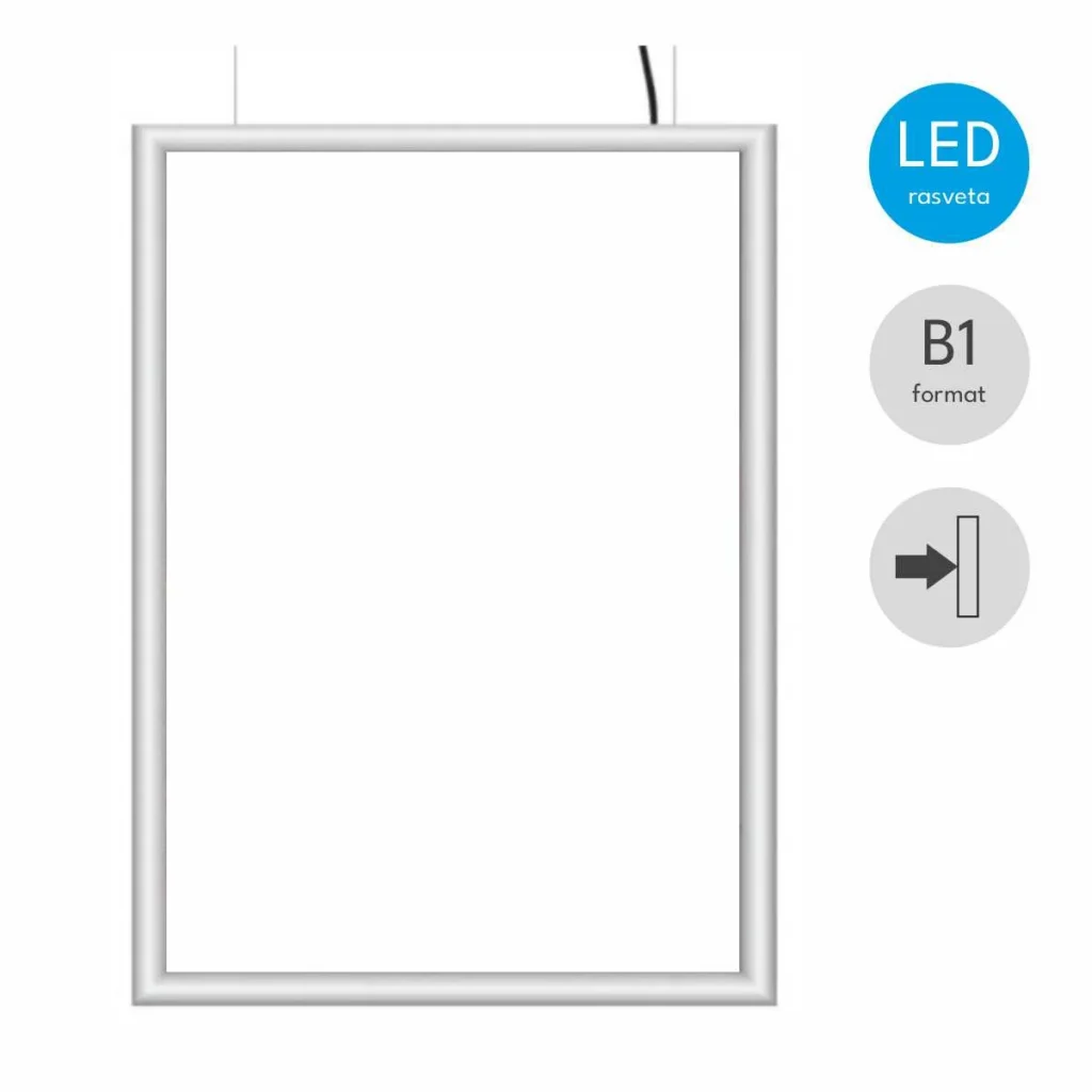 REK oglasna tabla 1st B1 LED 25mm