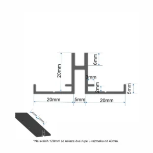 WI BD vertikalni profil AL