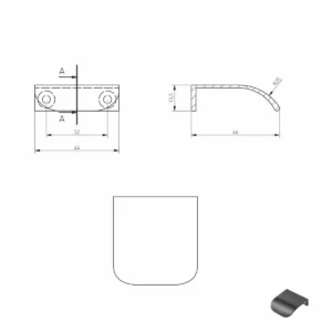 ORN N  32 ruč.FIORD crna GTV