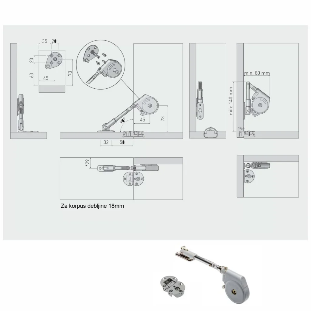 OZ bife mehanizam VIM P1 MF