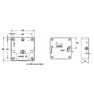 OB D elektro bravica Mifare 1