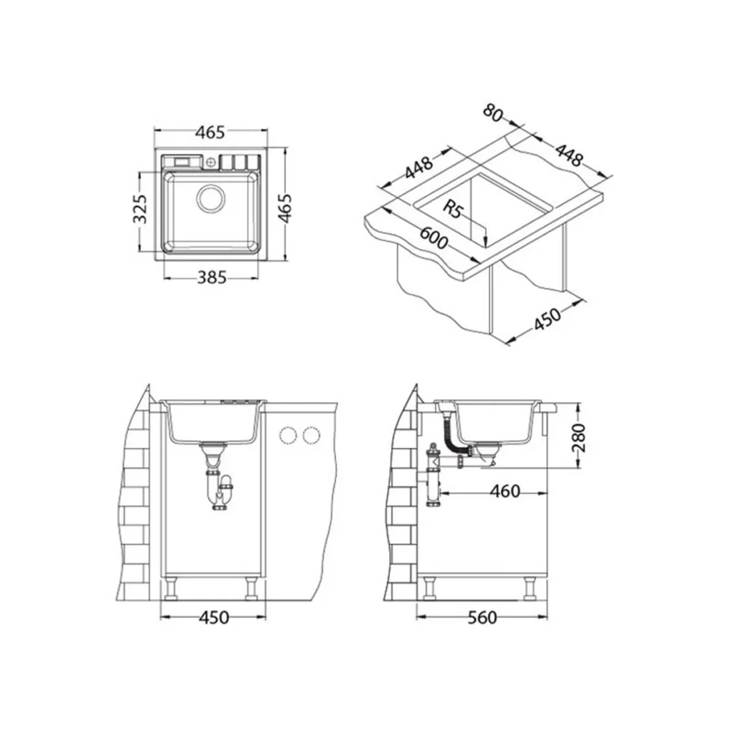 SU U sudopera ugradna Niagara 20 G91