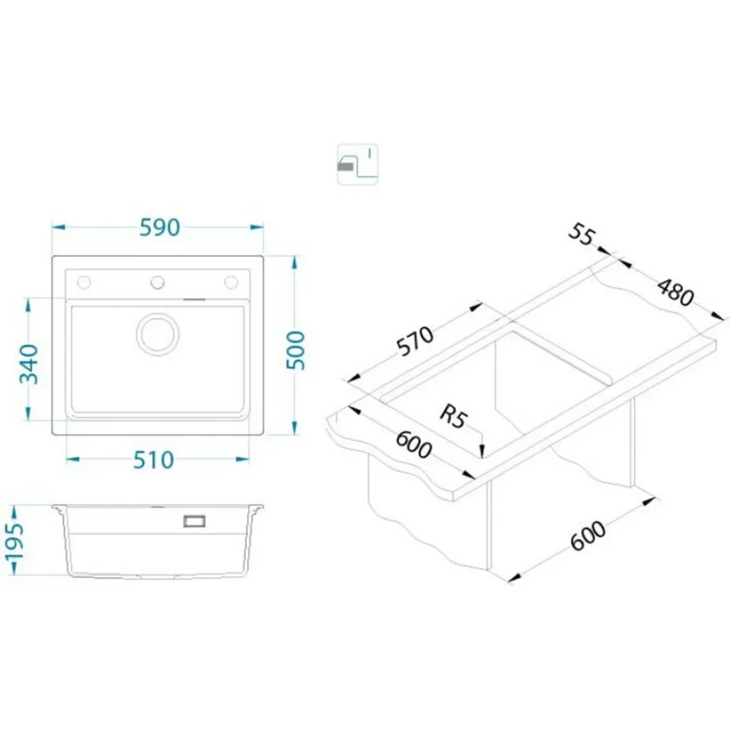 SU U ALV Sudoper ATROX 30