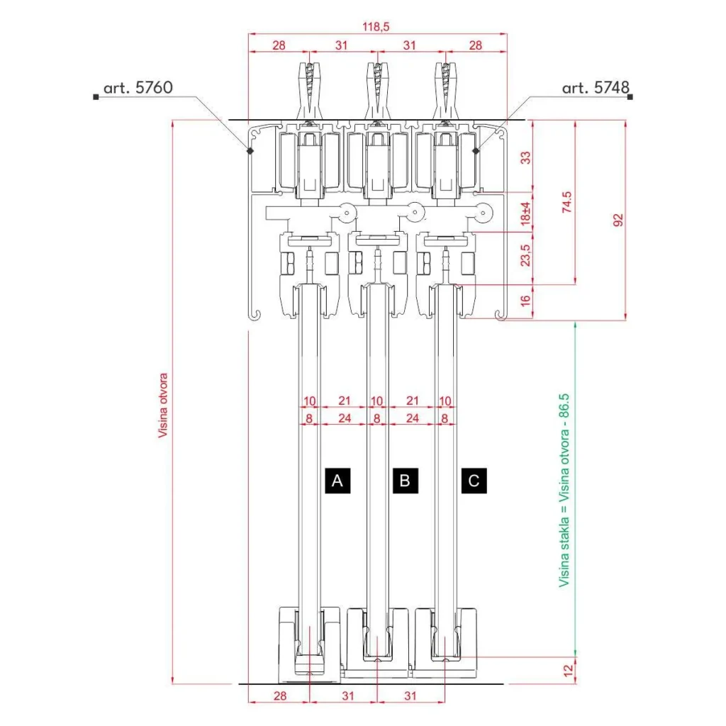 Vetro 40 Drag Fluid set meh. B