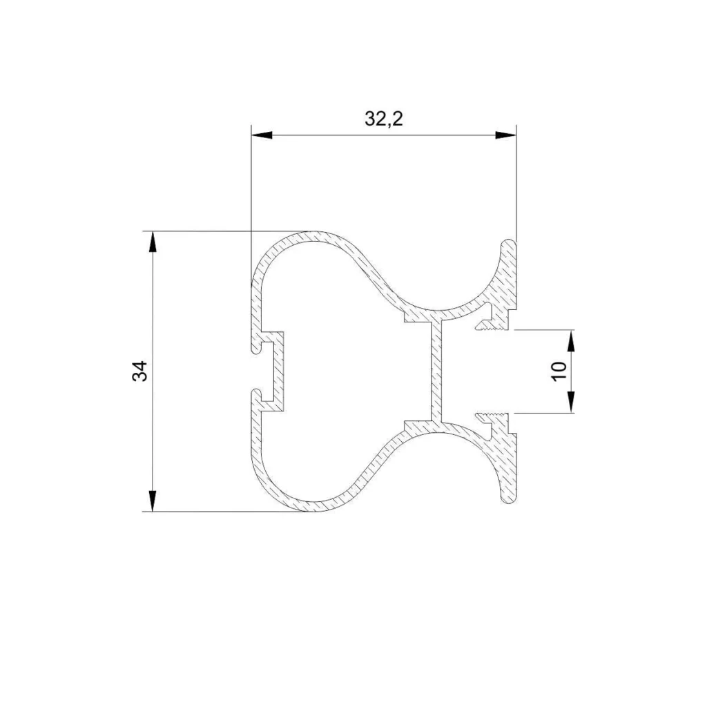 EP10-78N rukohv. srce L=5,5m SM