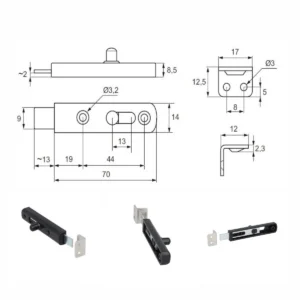 OB D riglica sa prihvatnikom SI