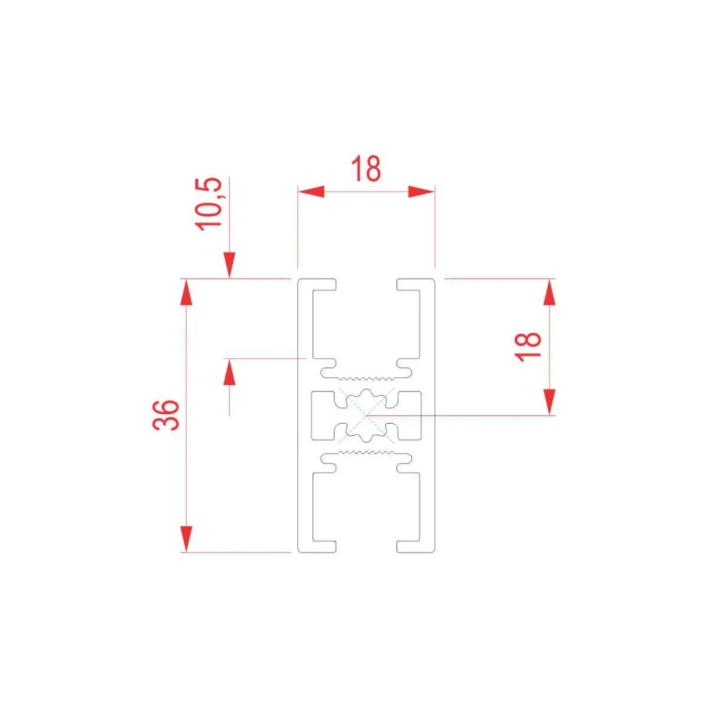 PVS UNIVERSAL H podeoni profil