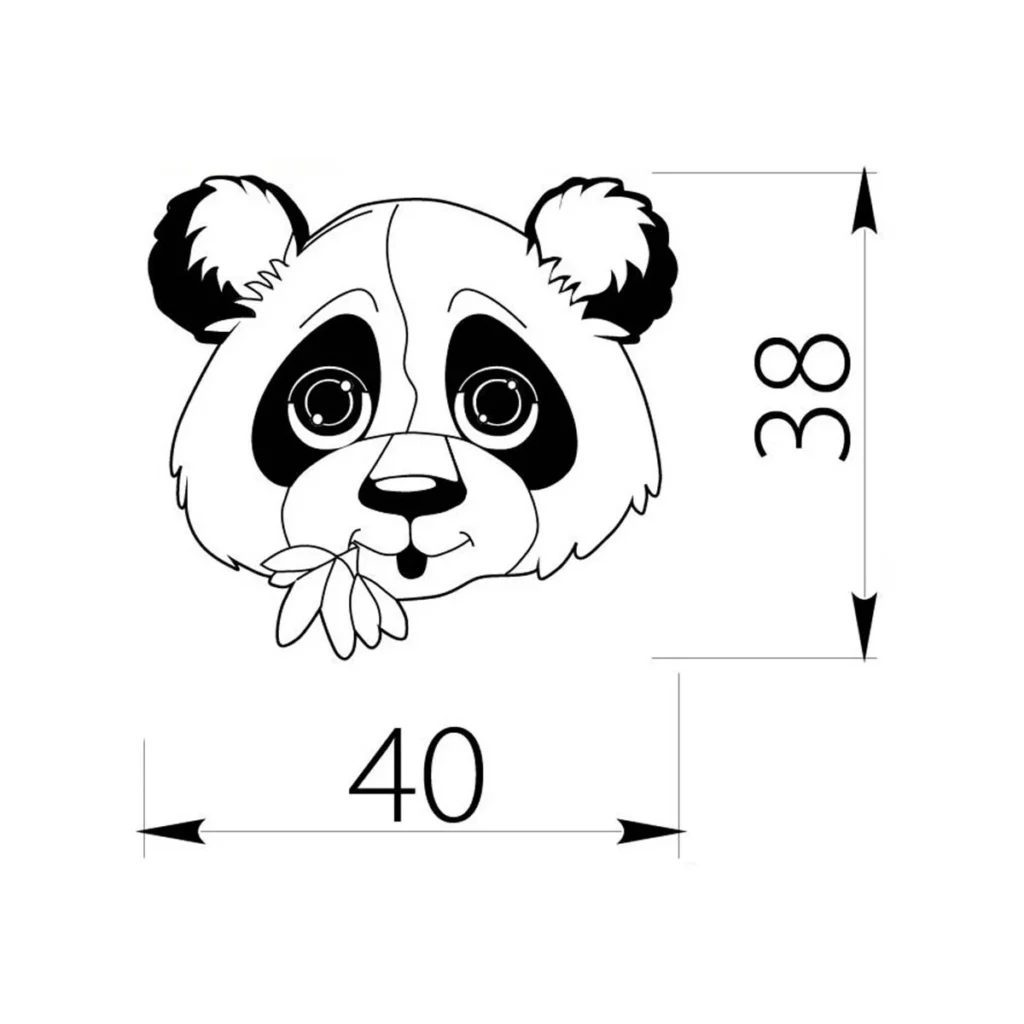 ORN D ruč.UM-KID-U panda GTV